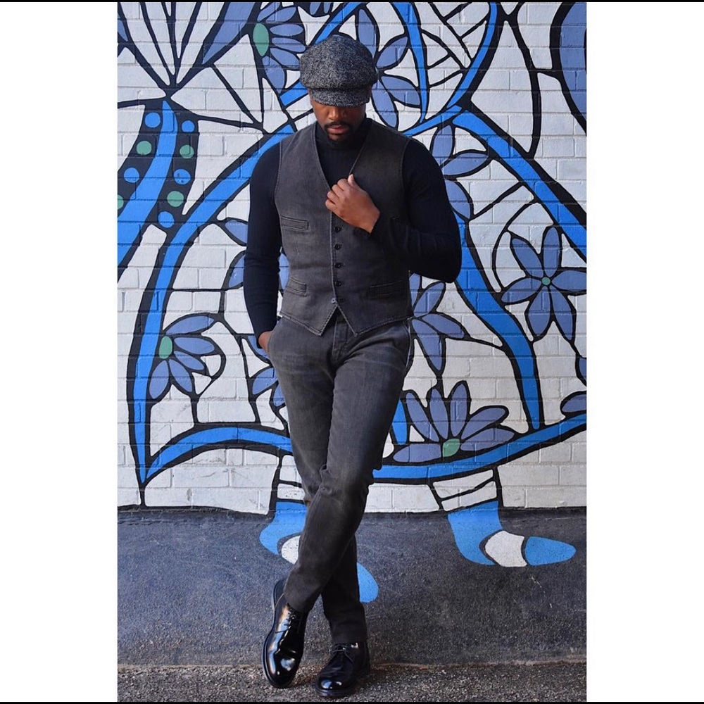 Polo Ralph Lauren slim fit washed black jeans sz 33/32.